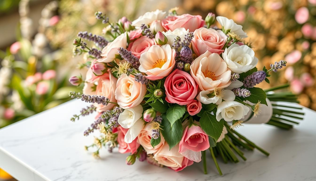 Seasonal flower arrangements