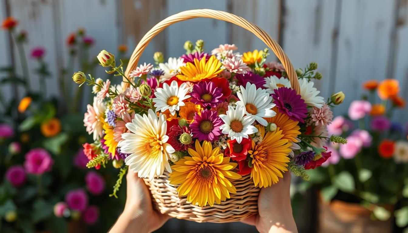 Seasonal flower arrangements